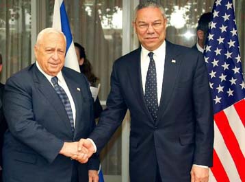 Οι επιχειρήσεις τελειώνουν είπε ο Σαρόν στον Πάουελ, χωρίς να διευκρινίσει το πότε