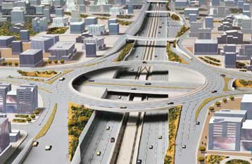 Στην κυκλοφορία τη Δευτέρα ο ανισόπεδος κόμβος της Κηφισίας με την Αττική Οδό