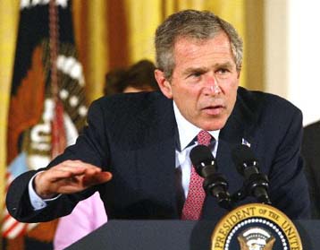 Ο Κ.Πάουελ σημείωσε πρόοδο προς την ειρήνη, σύμφωνα με τον Αμερικανό πρόεδρο