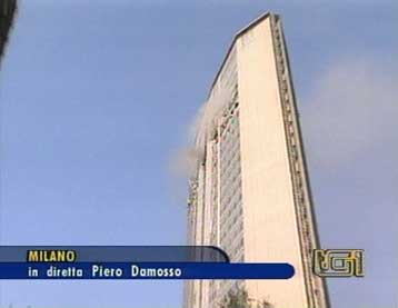 Μικρό επιβατηγό αεροσκάφος προσέκρουσε σε ουρανοξύστη στο Μιλάνο