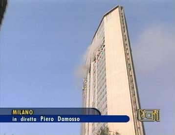 Στους τρεις ο αριθμός των νεκρών από την πρόσκρουση αεροπλάνου στον πύργο του Μιλάνου