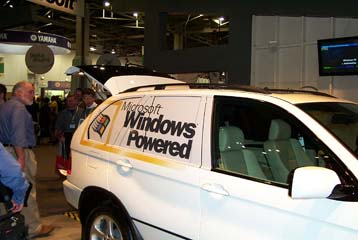 Με τα Windows CE η Microsoft στοχεύει στην ανάπτυξη της τηλεματικής στα αυτοκίνητα