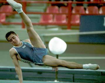 Ιστορική εμφάνιση της εθνικής ανδρών στο Ευρωπαϊκό ενόργανης γυμναστικής