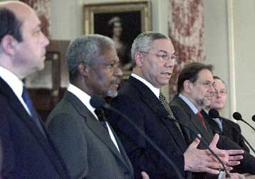 Αραφάτ και Σαρόν στηρίζουν την πρωτοβουλία μίας διεθνούς διάσκεψης για το Μεσανατολικό