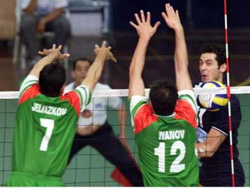 Φιλική ήττα της εθνικής ανδρών βόλεϊ με 3-2 από τη Βουλγαρία