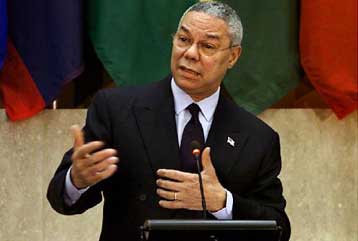 Δεν υπάρχουν σχέδια για στρατιωτικό χτύπημα κατά του Ιράκ, ξεκαθάρισε ο Κόλιν Πάουελ