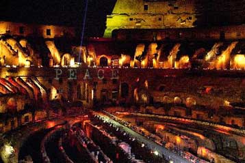 Συναυλία για την ειρήνη στη Μέση Ανατολή δόθηκε το Σάββατο στο Κολοσσαίο