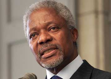 Ενδιάμεση συμφωνία αρχών θα επιδιώξει ο Κόφι Ανάν κατά την επίσκεψή του στην Κύπρο