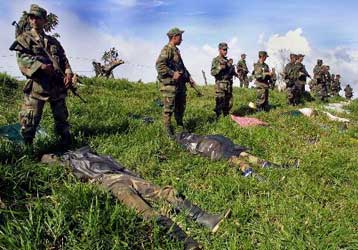 Τουλάχιστον 80 νεκροί από την κλιμάκωση των μαχών στον εμφύλιο της Κολομβίας