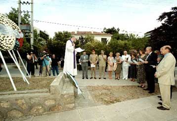 Επιμνημόσυνη δέηση και κατάθεση στεφάνων στο σημείο της δολοφονίας του Στ.Σόντερς