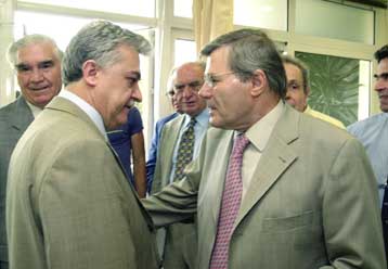 Ευχαρίστησε τους συνεργάτες του ο Αλ.Παπαδόπουλος – Θερμά λόγια από Κ.Στεφανή