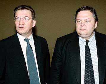 Αισιοδοξία παρά την «κρίση αυτοπεποίθησης» εκφράζουν ο Π.Ευθυμίου και ο Ευ.Βενιζέλος