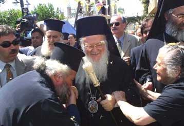 Τη Γαύδο επισκέφθηκε την Τετάρτη ο Οικουμενικός Πατριάρχης Βαρθολομαίος