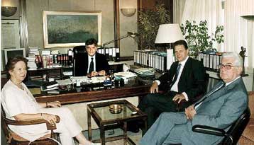 Για θέματα του υπουργείου Δικαιοσύνης συζήτησαν ο Φ.Πετσάλνικος και κλιμάκιο της ΝΔ