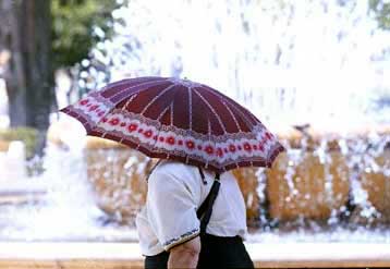 Στους 38 βαθμούς Κελσίου η θερμοκρασία την Τρίτη, σημαντική πτώση από την Τετάρτη