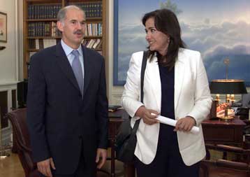 Ενημερώθηκε από τον ΥΠΕΞ για τις εξελίξεις στο θέμα του ευρωστρατού η Ντ.Μπακογιάννη