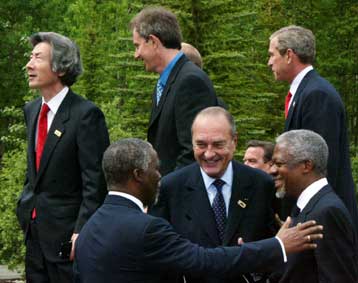 Σχέδιο της G8 για την πολιτική και οικονομική ανάπτυξη της Αφρικής