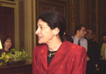 Το θέμα της τρομοκρατίας συζήτησαν ο Κ.Καραμανλής και η γερουσιαστής Ολυμπία Σνόου