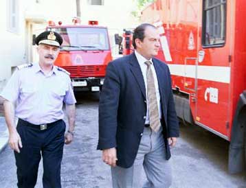 Για την αντιπυρική ετοιμότητα της χώρας ενημερώθηκε ο Κ.Καραμανλής