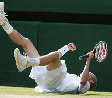O Λέιτον Χιούιτ νικητής του Wimbledon στους άνδρες