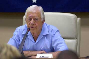 Πρωτοβουλία για εθνική συμφιλίωση στη Βενεζουέλα ανέλαβε ο Τζίμι Κάρτερ