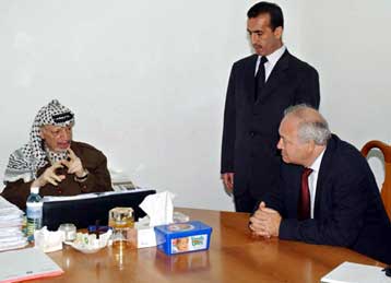 Επαφές Μπους για ειρήνευση στη Μ.Ανατολή – Έκκληση Αραφάτ για τερματισμό της βίας