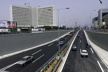 Κυκλοφοριακές ρυθμίσεις στην Λ.Κηφισίας, στο ύψος του Φάρου Ψυχικού, από την Τρίτη