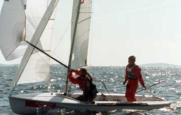 Ανέβηκαν στη 2η θέση του Ευρωπαϊκού Πρωταθλήματος 470 οι Μπεκατώρου/Τσουλφά