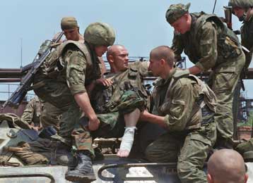 Δέκα στρατιώτες νεκροί σε ενέδρα Τσετσένων ανταρτών