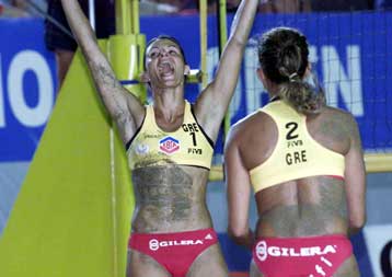 Πέμπτη θέση για Καραντάσιου/Σφυρή στο τουρνουά μπιτς βόλεϊ της Οσάκα