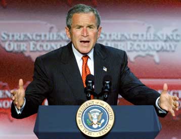 «Εχθρός μέχρι αποδείξεως του εναντίου» το Ιράκ, επανέλαβε ο Μπους