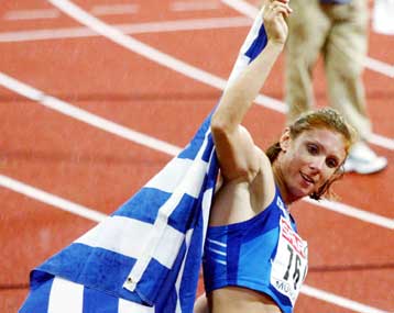 Επέστρεψε αισιόδοξη η Κατερίνα Θάνου στην πατρίδα