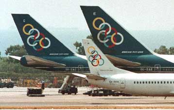 Συσσωρευμένες ζημίες 355 εκατ. ευρώ στην Ολυμπιακή Αεροπορία έως το 2000