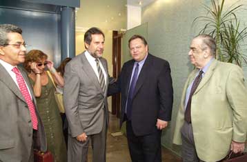 Με τον υπουργό Πολιτισμού συναντήθηκε την Τρίτη ο Χρήστος Παπουτσής