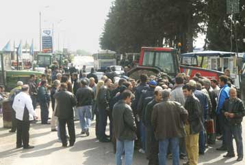 Την αναστολή των κινητοποιήσεών τους έως τις 6/9 αποφάσισαν οι αγρότες της Πέλλας