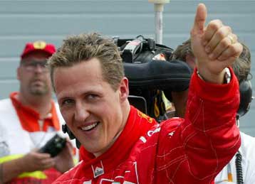 Ο Μίκαελ Σουμάχερ σε μία ακόμα pole position