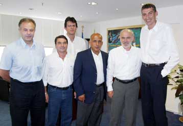 Συνάντηση με τους Ολυμπιονίκες είχε ο υφυπουργός Αθλητισμού, Γ.Λιάνης