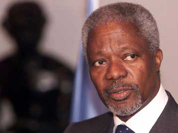 Για τις αρνητικές επιπτώσεις από μία επίθεση κατά του Ιράκ προειδοποιεί ο Ανάν