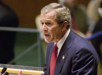 Ανάληψη δράσης από τον ΟΗΕ για το Ιράκ «εντός ημερών» ζητά ο Μπους