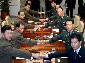 Την εκκαθάριση των ναρκοπεδίων αποφάσισαν η Βόρειος και η Νότιος Κορέα