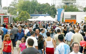 Eλαφρά μειωμένος ο αριθμός των επισκεπτών στην 67η ΔΕΘ