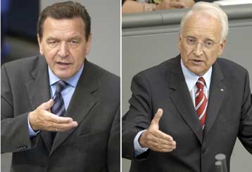 Μάχη στήθος με στήθος Σρέντερ και Στόιμπερ δείχνουν δύο δημοσκοπήσεις στη Γερμανία