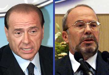 Για οικονομική συνεργασία και λαθρομετανάστευση συζήτησαν Μπερλουσκόνι και Νάνο