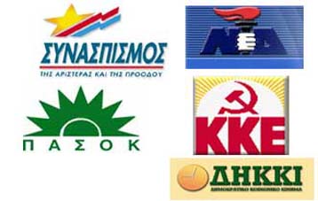 Προβάδισμα 7,2% της ΝΔ έναντι του ΠΑΣΟΚ «δείχνει» δημοσκόπηση της MRB