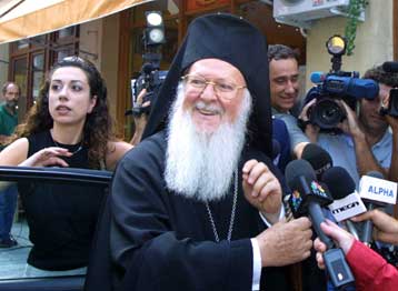 Την Αθήνα επισκέπτεται ο Οικουμενικός Πατριάρχης Βαρθολομαίος