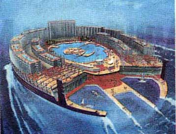 Κρουαζιερόπλοιο στα πρότυπα της «Πλωτής Πολιτείας» αναζητά εναγωνίως χρηματοδότες