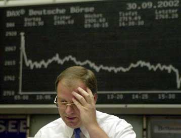 Το πλέον ζημιογόνο χρηματιστηριακό τρίμηνο από το 1987 «σφράγισε» η πτώση της Δευτέρας