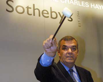 Ιδιαιτέρως ικανοποιημένος ο οίκος Sothebys από τη δημοπρασία ελληνικών έργων τέχνης