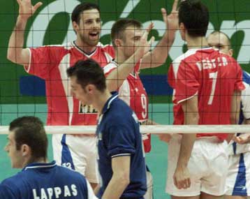 Έχασε από την Γιουγκοσλαβία αλλά ελπίζει η εθνική βόλεϊ