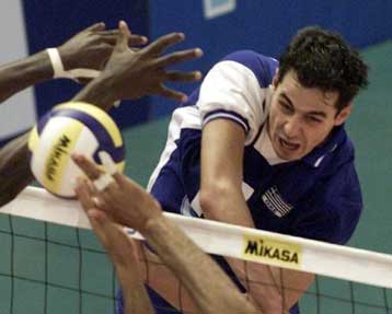 Νίκη της εθνικής ομάδας βόλεϊ επί τις Κίνας 3-1 σετ